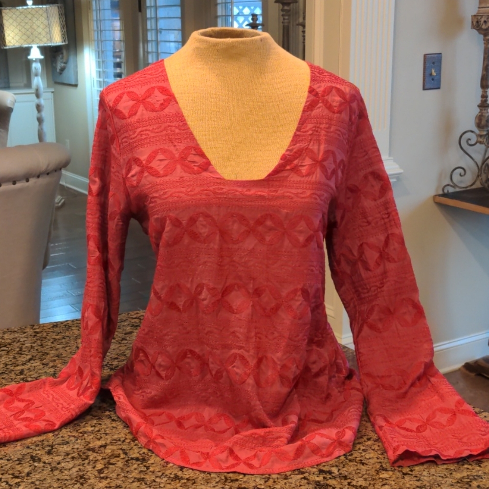 Language brand from anthropologie ladies top